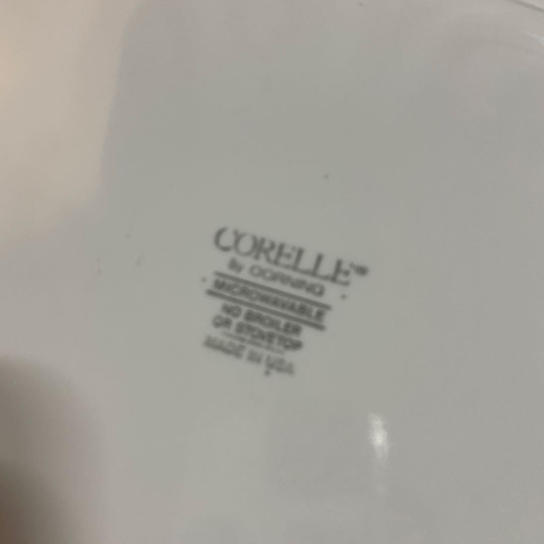 レトロ⭐︎コレール　プレート　大皿・中皿　花柄　USA 　corelle セット