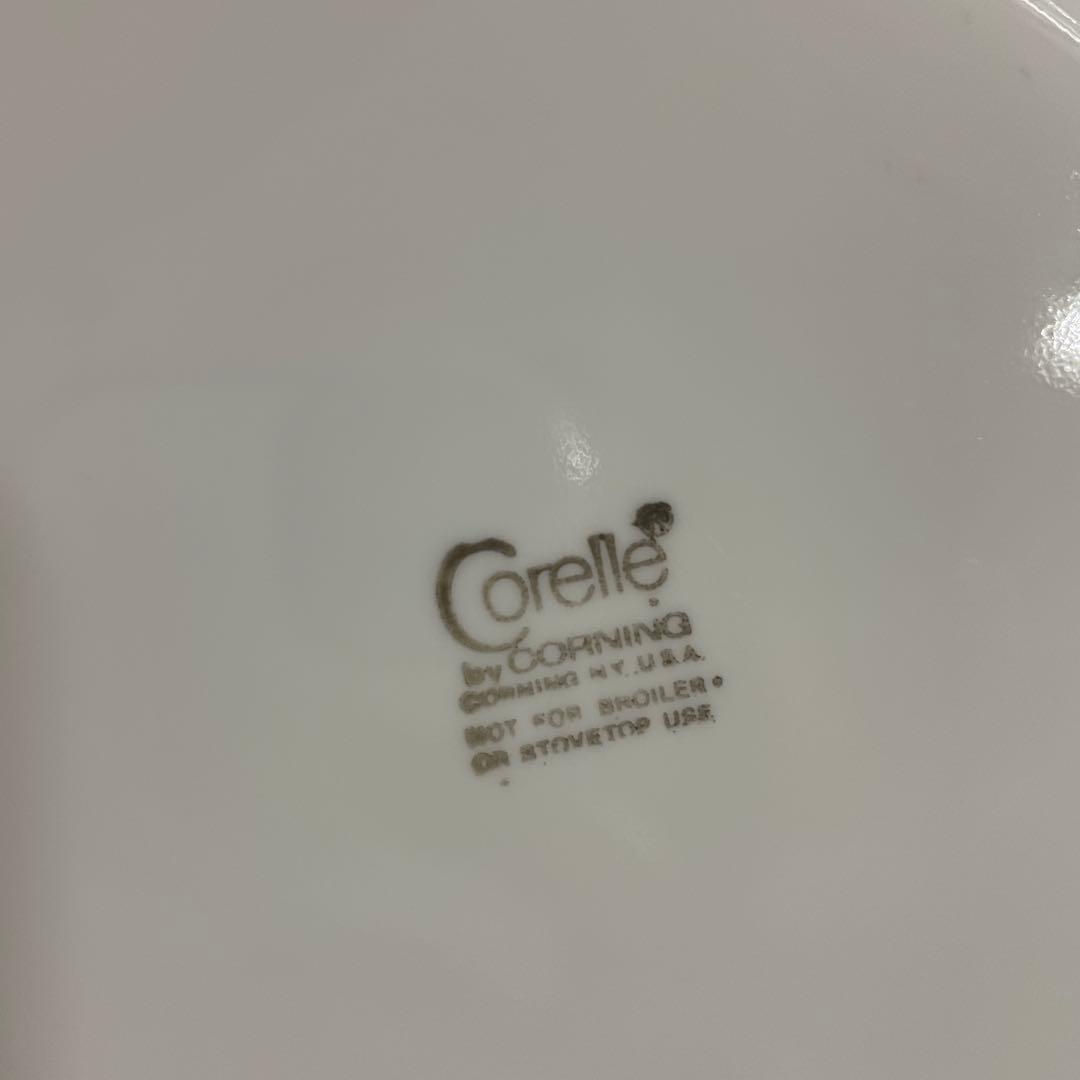 レトロ⭐︎コレール　プレート　大皿・中皿　花柄　USA 　corelle セット