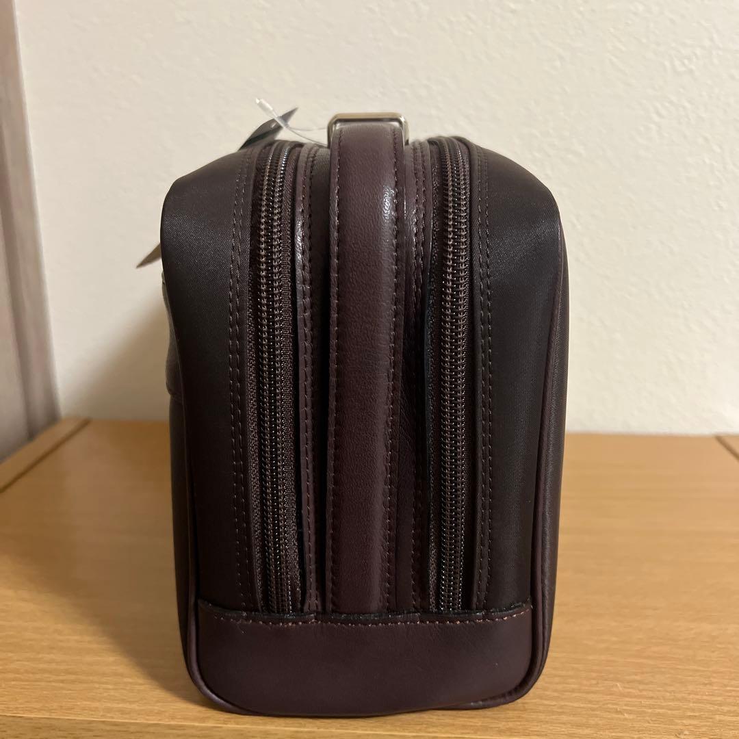 Munsingwear（マンシングウェア）　カートバッグ ポーチ ゴルフ 牛革