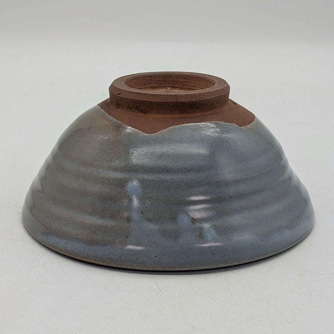 初代皿貝？（皿谷一二） 熊野焼 夏茶盌 銘「遠霞」 合箱合布 抹茶碗 抹茶茶碗