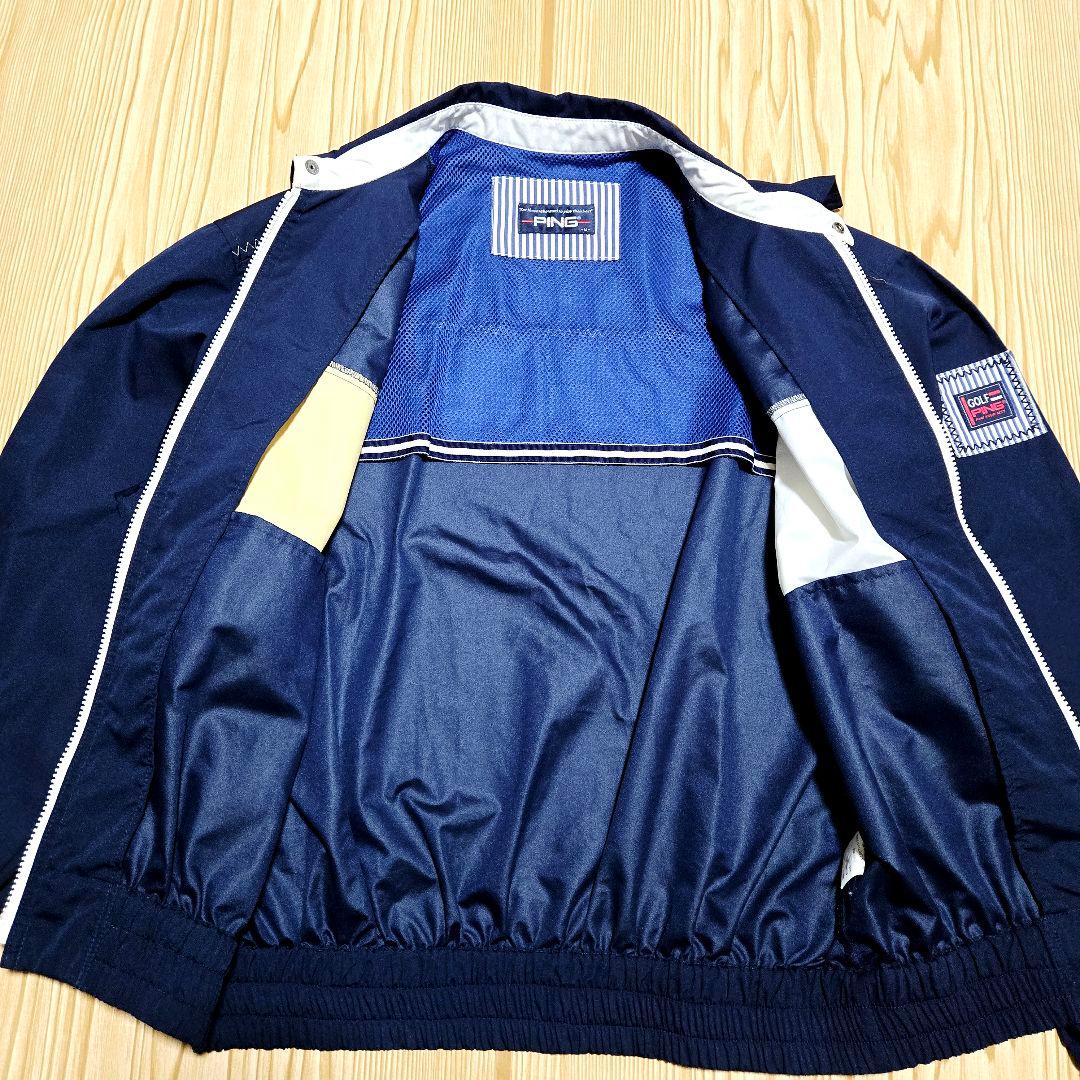 レトロ　オールド　PING GOLF ナイロンジャケット　スイングトップ　M