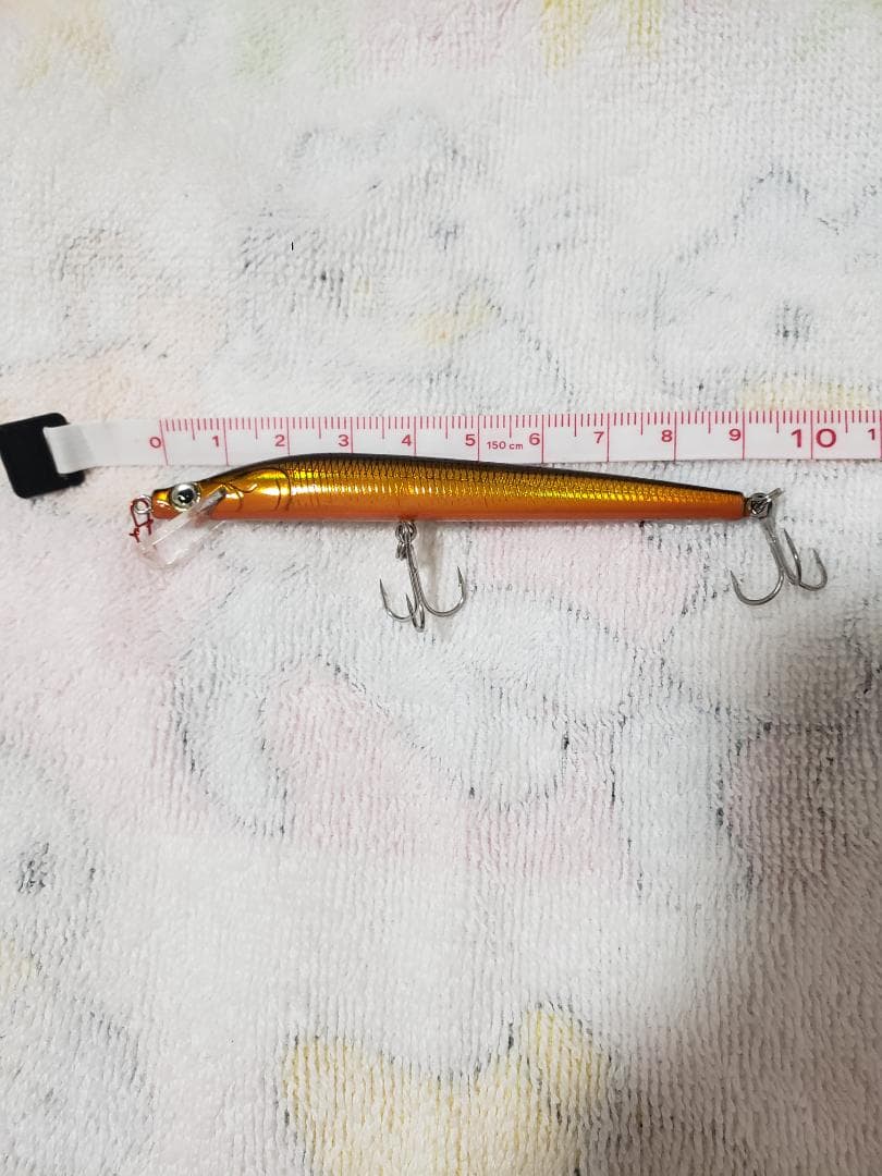 ムラセ　ハンドメイド　ミノー　黒コパーかな？