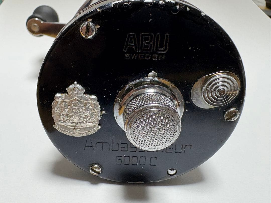 し*う様 ABU Ambassadeur 6000C 黒 ダブルハンドル