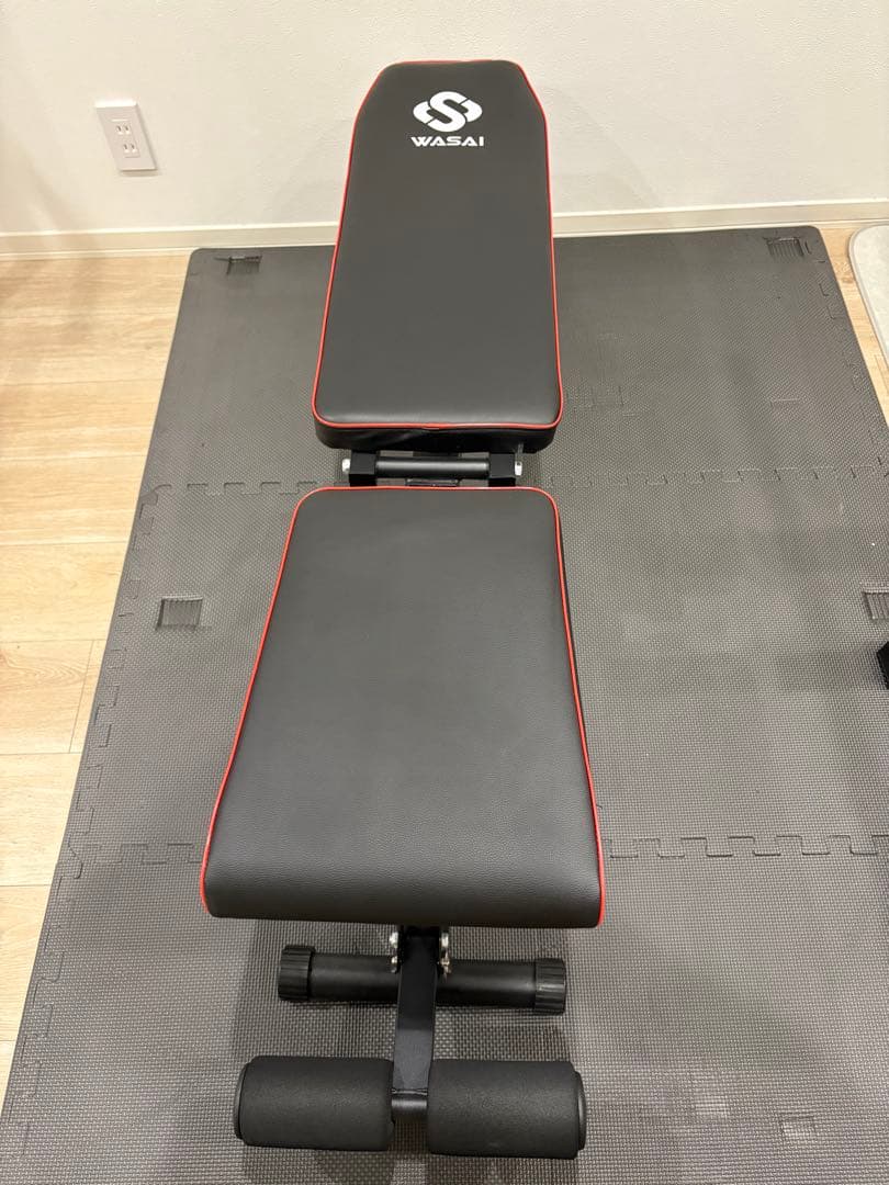 【名古屋北部手渡し2,200円】WASAI 調整可能トレーニングベンチ