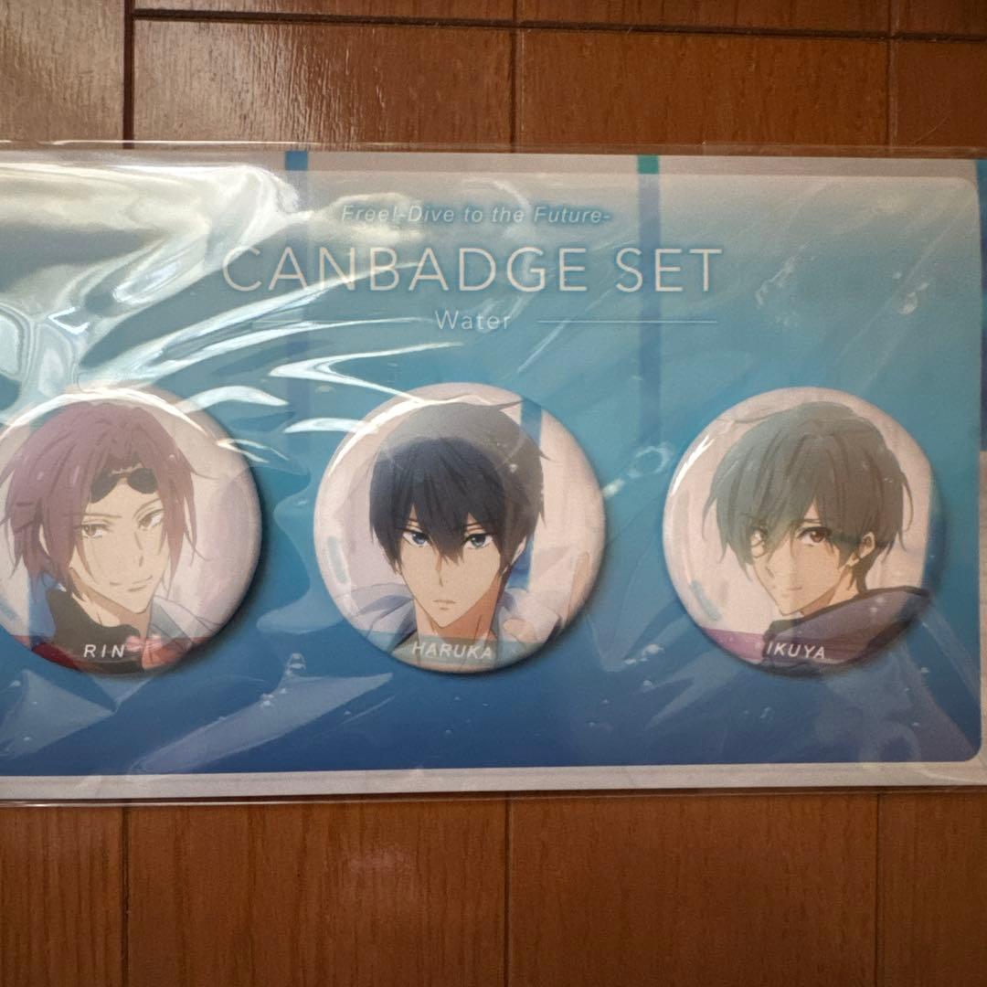 Free!〜Dive to the Future〜缶バッジ3点