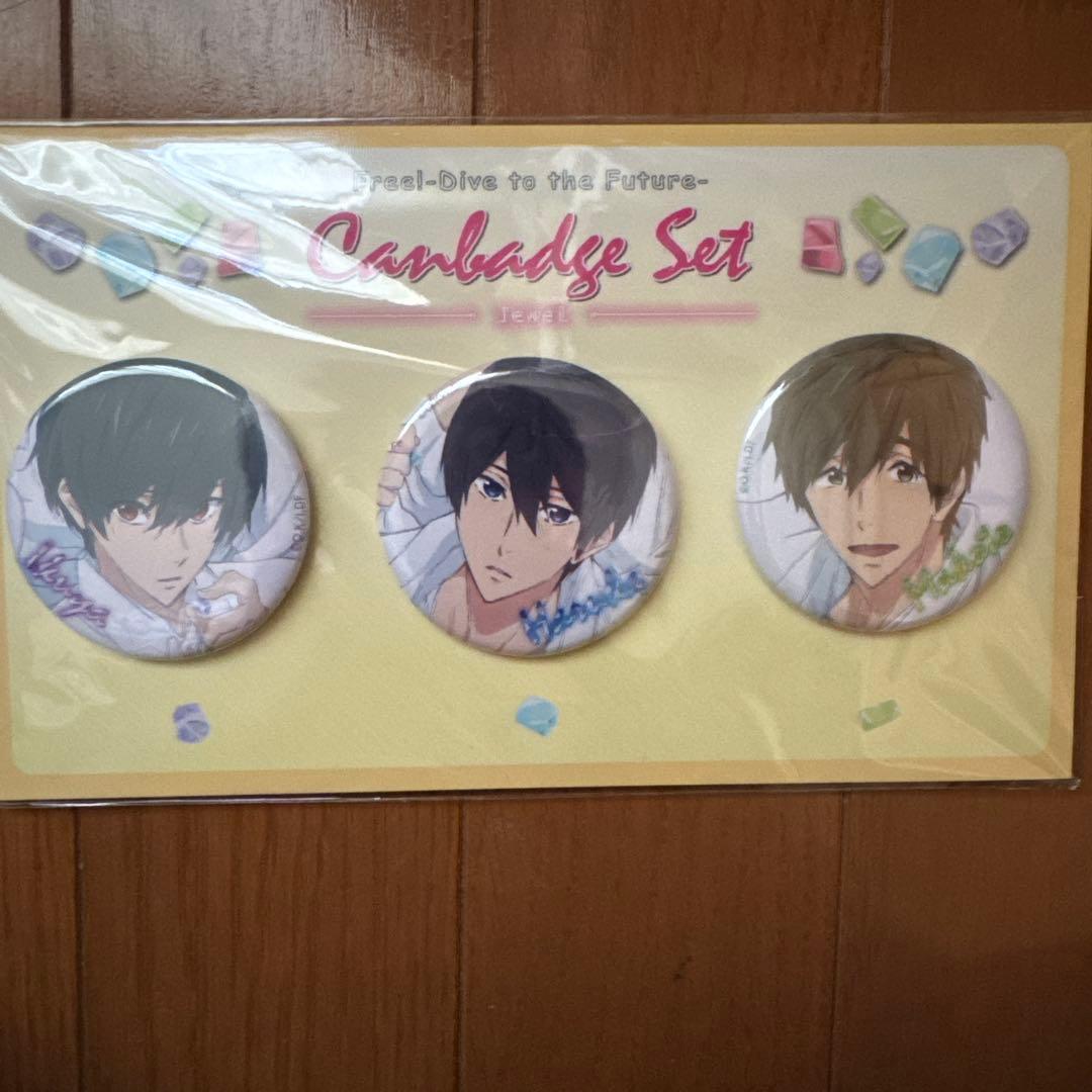 Free!〜Dive to the Future〜缶バッジ3点