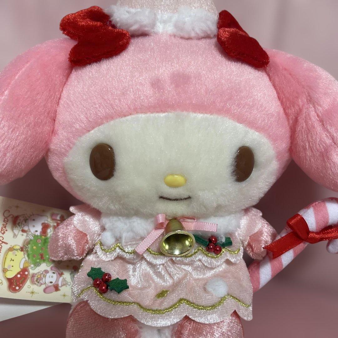マイメロディぬいぐるみ妖精クリスマス約20cm レア　レトロ希少