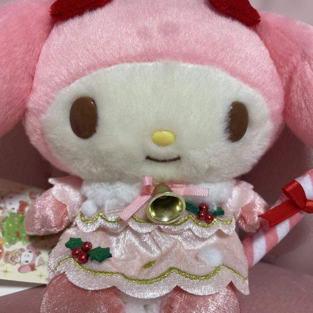 マイメロディぬいぐるみ妖精クリスマス約20cm レア　レトロ希少