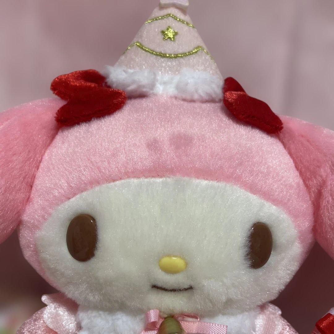 マイメロディぬいぐるみ妖精クリスマス約20cm レア　レトロ希少
