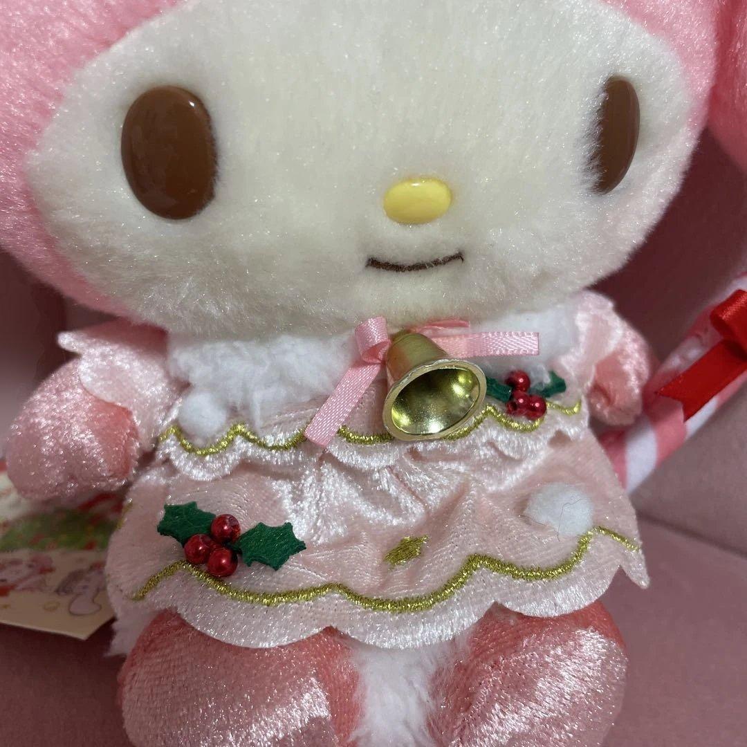 マイメロディぬいぐるみ妖精クリスマス約20cm レア　レトロ希少