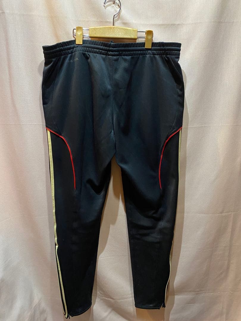 adidas ドイツ代表 ジャージ トラックパンツ 黒　CLIMA COOL