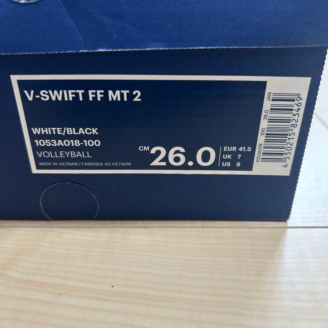 asics バレーボールシューズ V-SWIFT FF MT2 1053A018