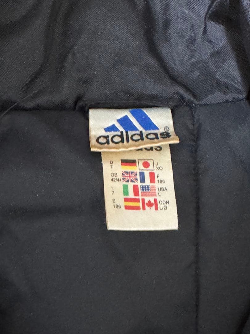 90s adidas フラムFC ベンチコート XO