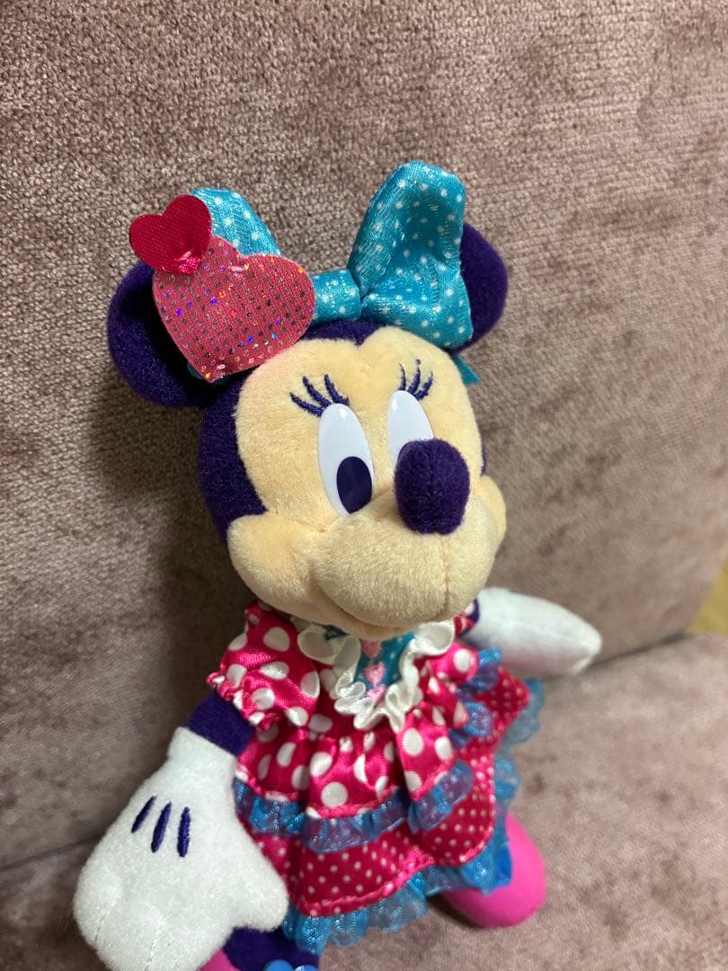 ディズニー パルパルーザ ぬいぐるみバッジ ミニー 2024 ぬいば　第1弾