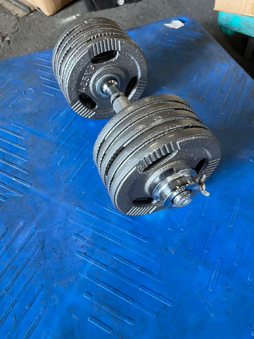 スクリューダンベル 約15kg  2個セット