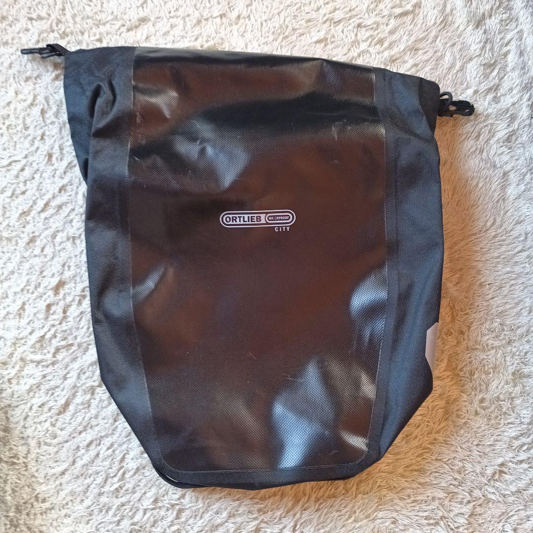 美品　オルトリーブ　ortlieb バックローラーシティ　パニアバッグ　ブラック