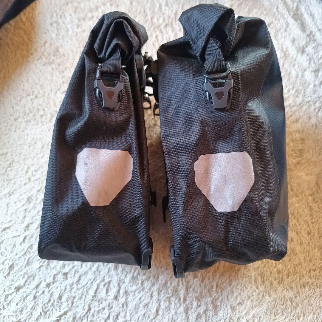 美品　オルトリーブ　ortlieb バックローラーシティ　パニアバッグ　ブラック