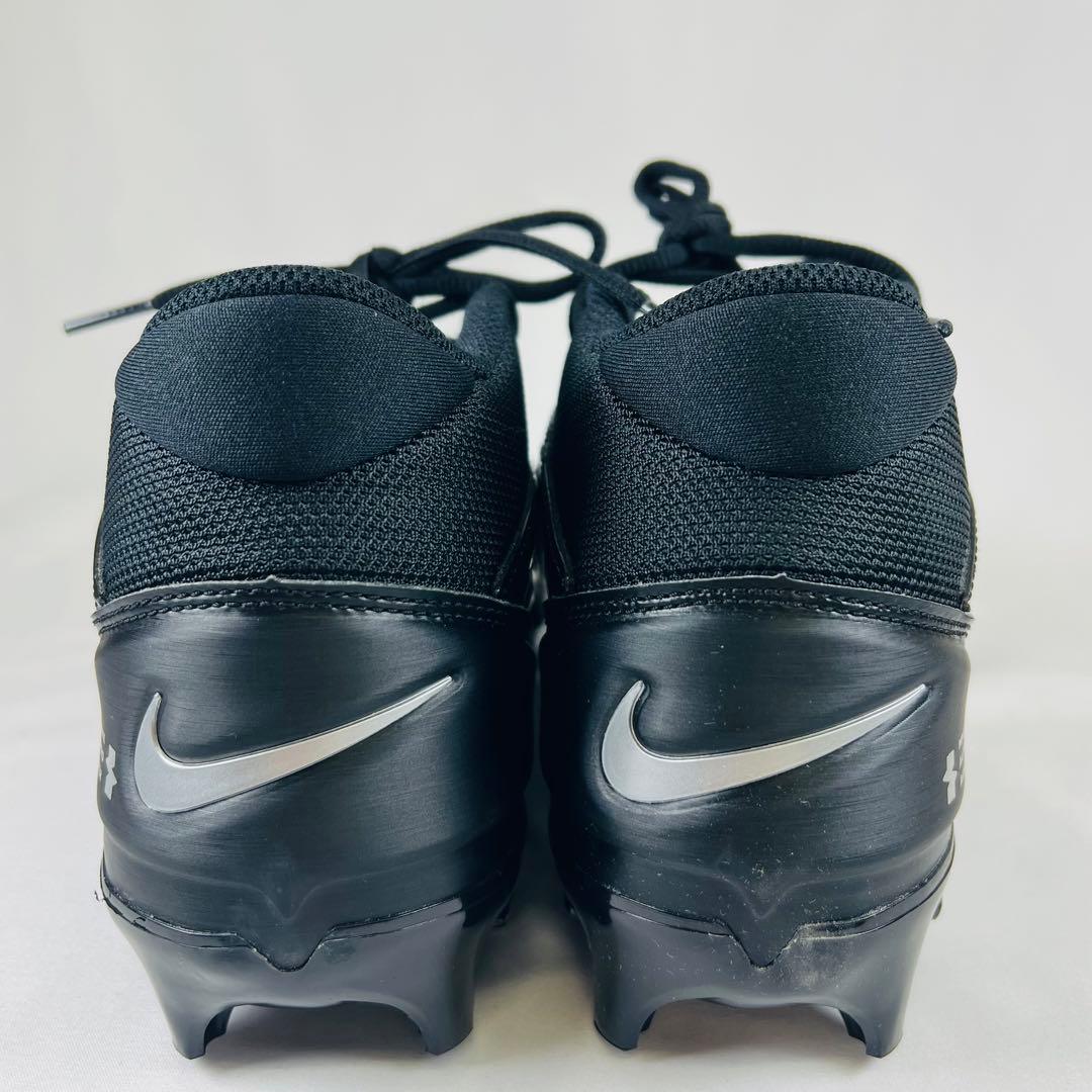 NIKE Alpha アメフト ポイントスパイク 黒 30