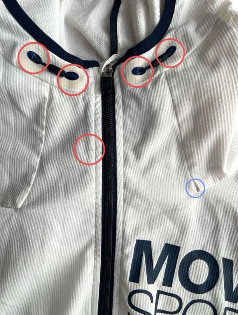 MOVE SPORT DESCENTE デサント　ジャージ　セットアップ　白　黒