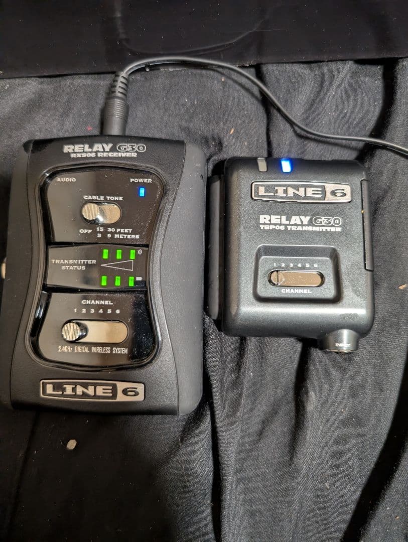 美品 Line6 G30 トランスミッター レシーバー ワイヤレス セット