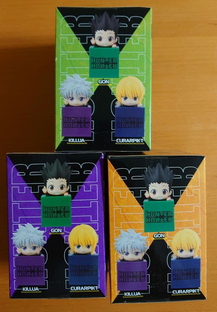 ハンターハンター ひっかけ フィギュア ① ゴン キルア クラピカ 新品未開封