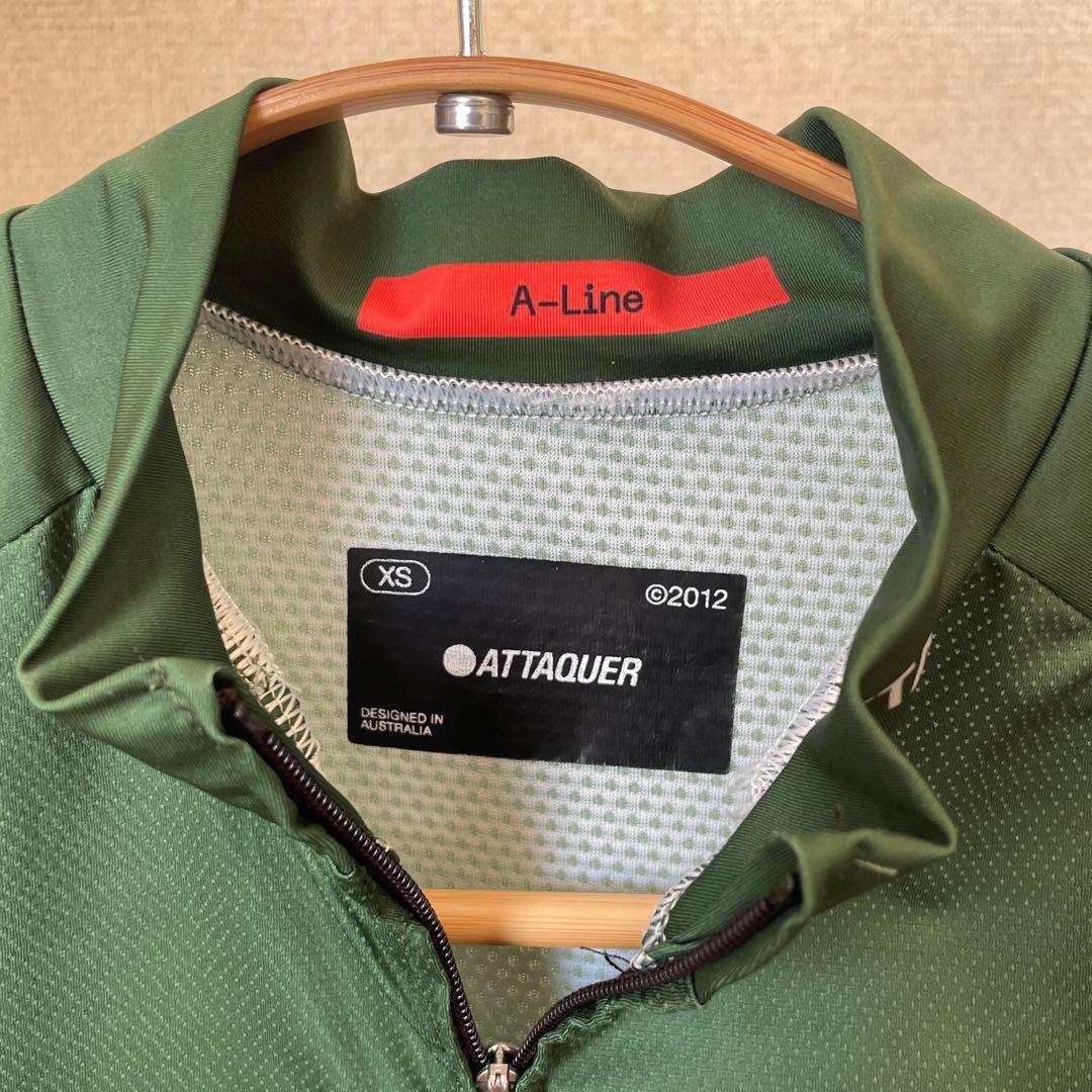ATTAQUER A-LINE ジャージ 半袖 XS