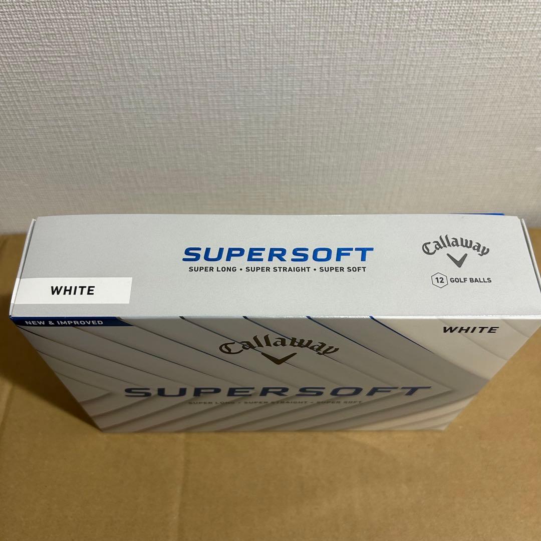 キャロウェイゴルフボール SUPERSOFT 25 1ダース　12個入り　5箱