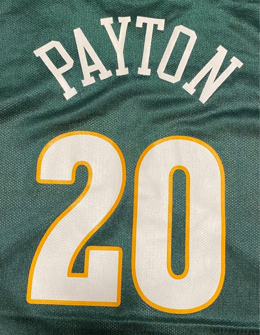 チャンピオン NBA ソニックス　ゲイリー・ペイトン レプリカユニフォーム