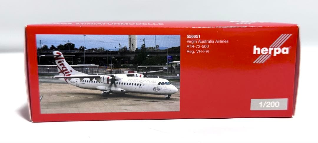 航空機・ヘリコプター herpa 1/200 ATR-72-500 Virgin Australia