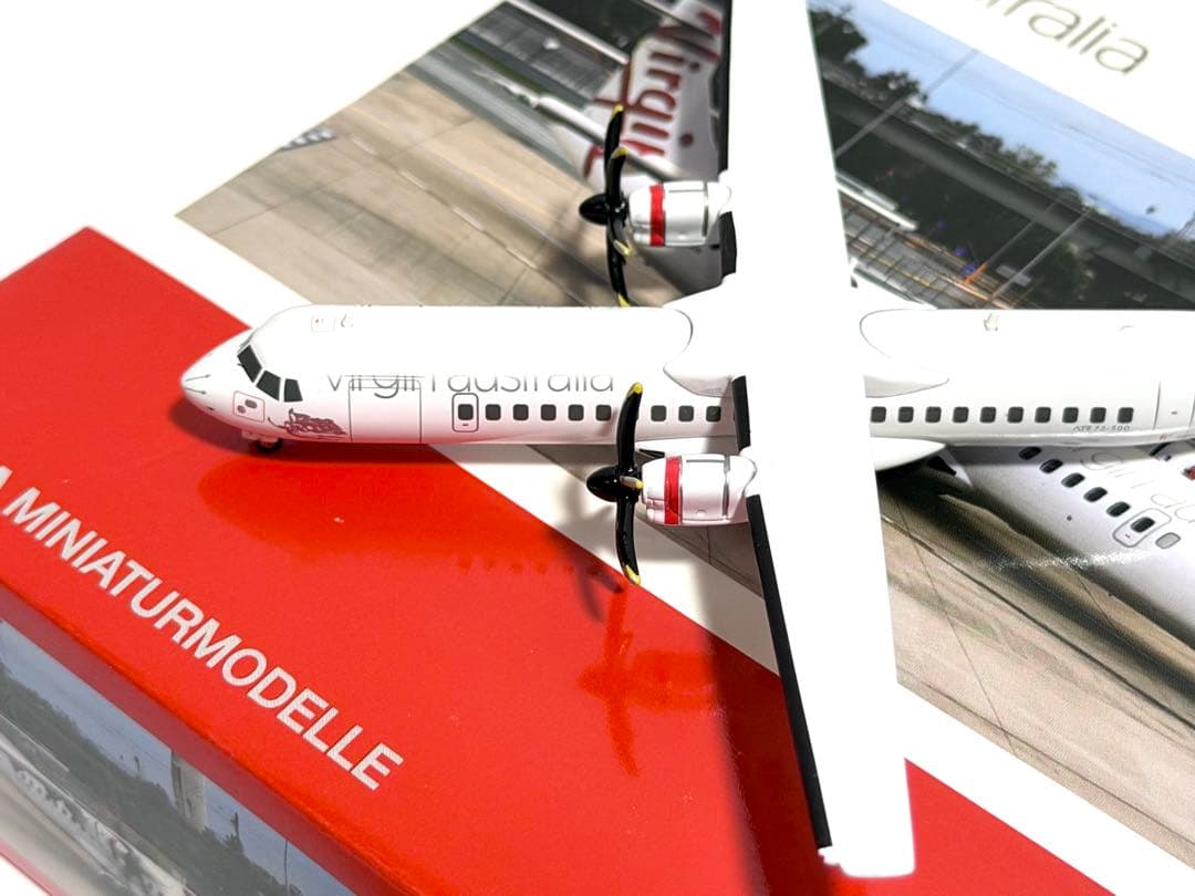 航空機・ヘリコプター herpa 1/200 ATR-72-500 Virgin Australia