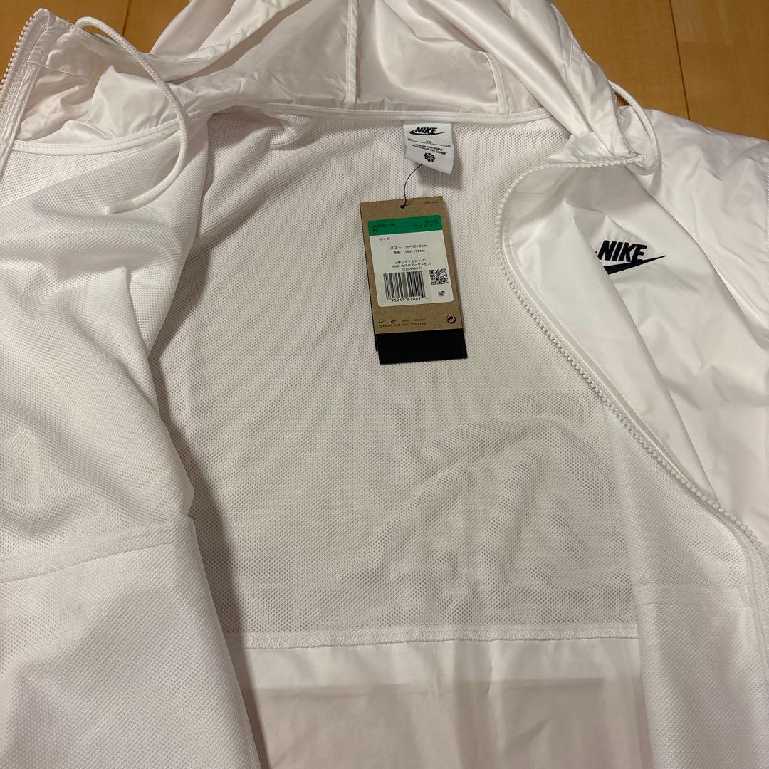 【新品】Nike ウィンドブレーカー XL ホワイト