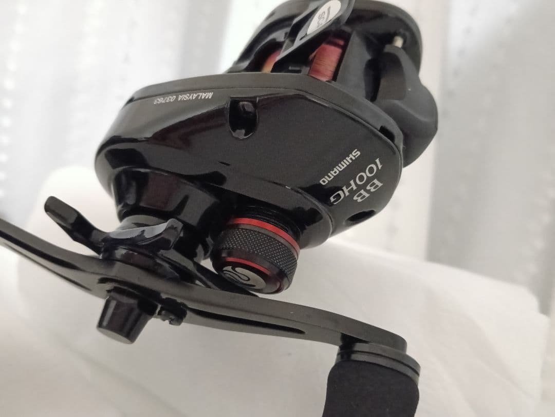 【美品】シマノ 18 炎月BB 100HG　ハイギア　エンゲツ　03763