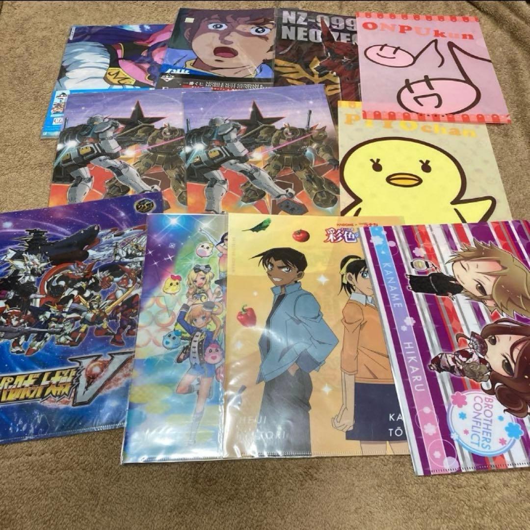 クリアファイル　アニメ　漫画　まとめ売り　大量　①