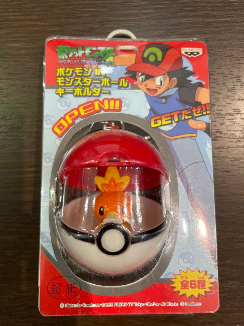 ポケモンモンスターボールキーホルダー全6種⭐︎未開封品⭐︎①