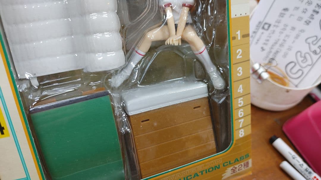 新世紀エヴァンゲリオン　綾波レイと惣流・アスカ・ラングレー体育時間ラスト出品
