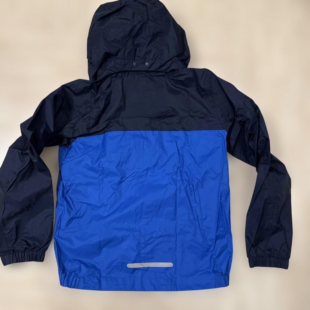 Columbia レインスーツ キッズ S ブルー ジャケット パンツ　上下