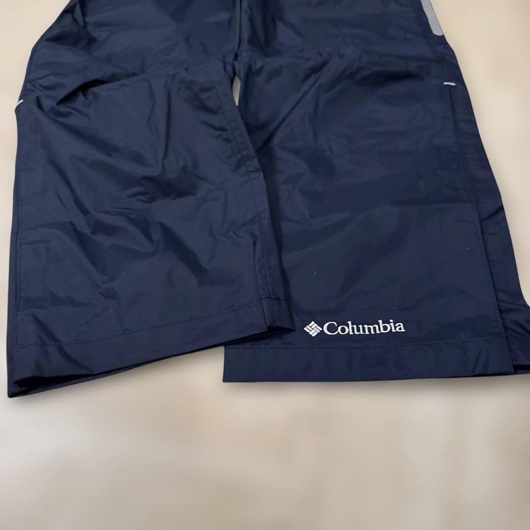 Columbia レインスーツ キッズ S ブルー ジャケット パンツ　上下