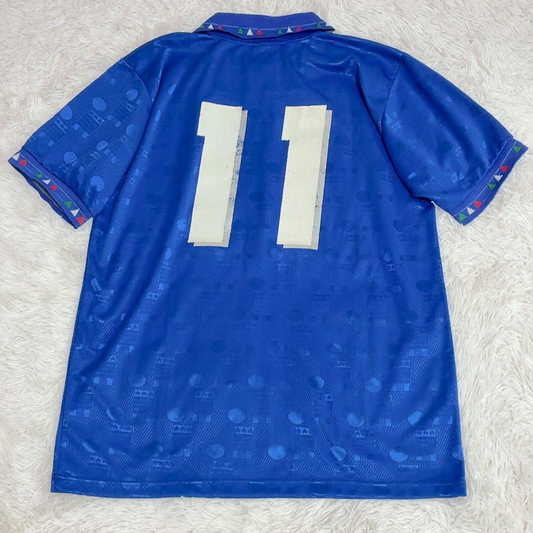 90s イタリア代表 ユニフォーム ディアドラ L 背番号11 Vintage