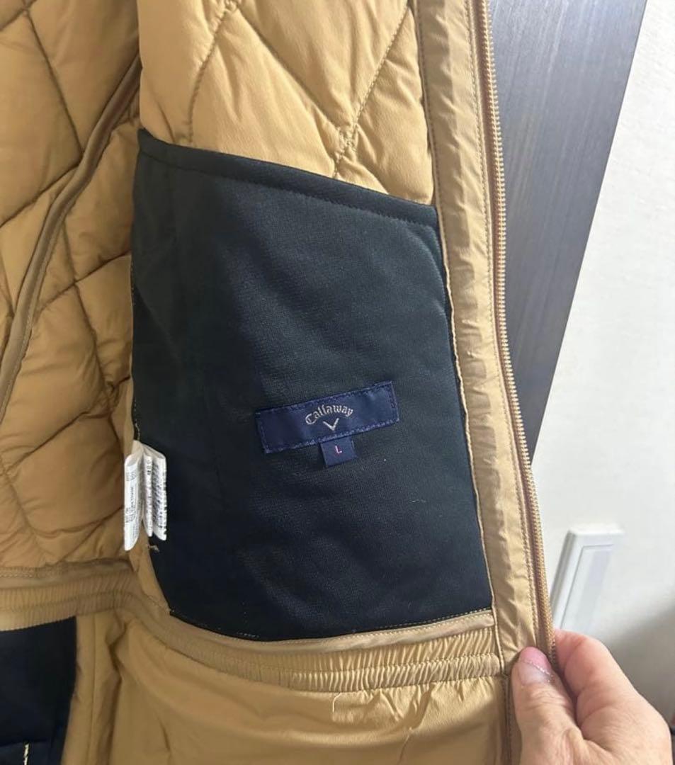 キャロウェイCALLAWAY 防寒 撥水 軽量 薄手 ストレッチダウンベスト