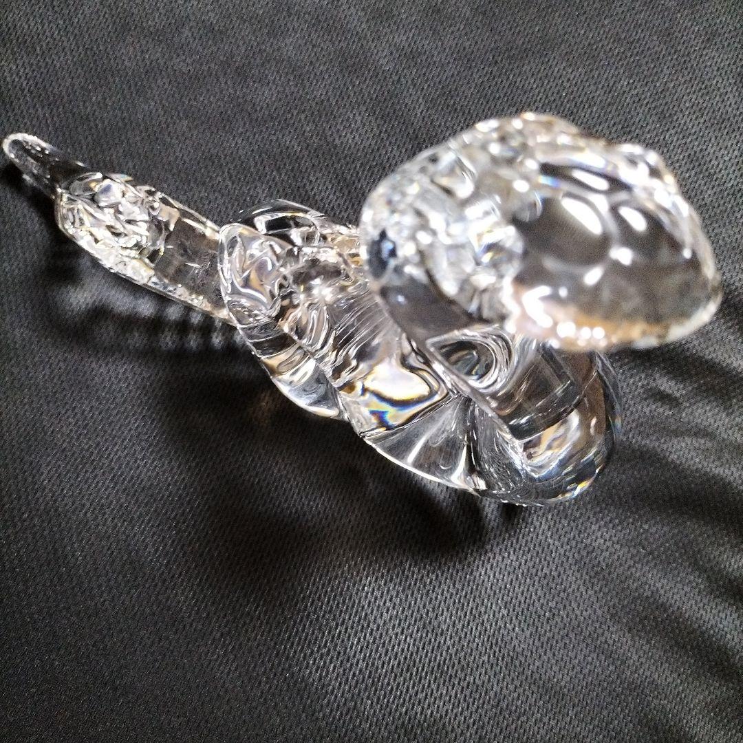 Baccarat バカラ　ヘビ　クリスタル　置物　箱付