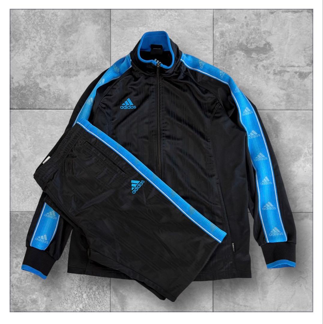 アディダス　CLIMLITE ジャージ上下セット XL