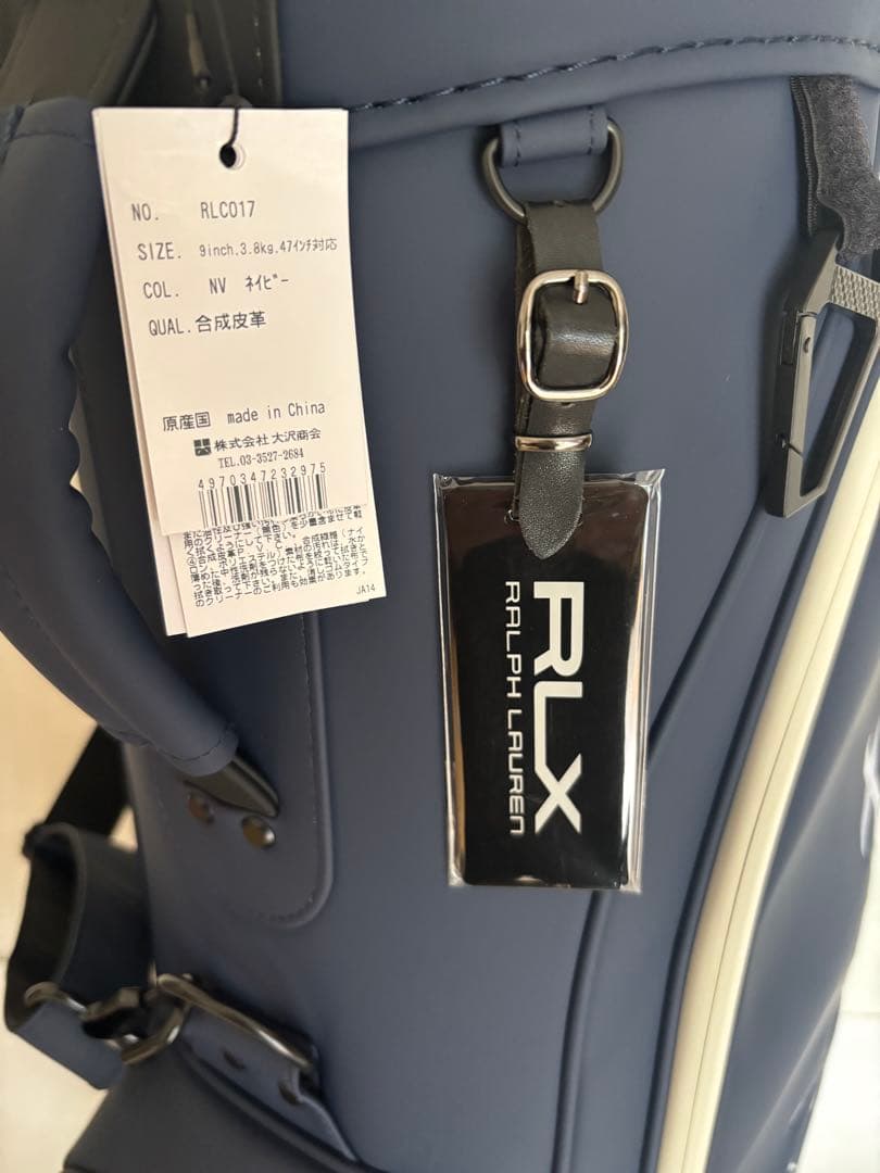 RLX ネイビー ゴルフバッグ・キャディバッグ
