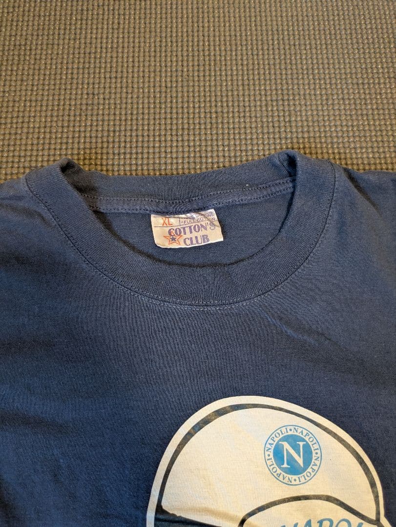 超レア ルパンSSCナポリ ウルトラスTシャツ XL ネイビー