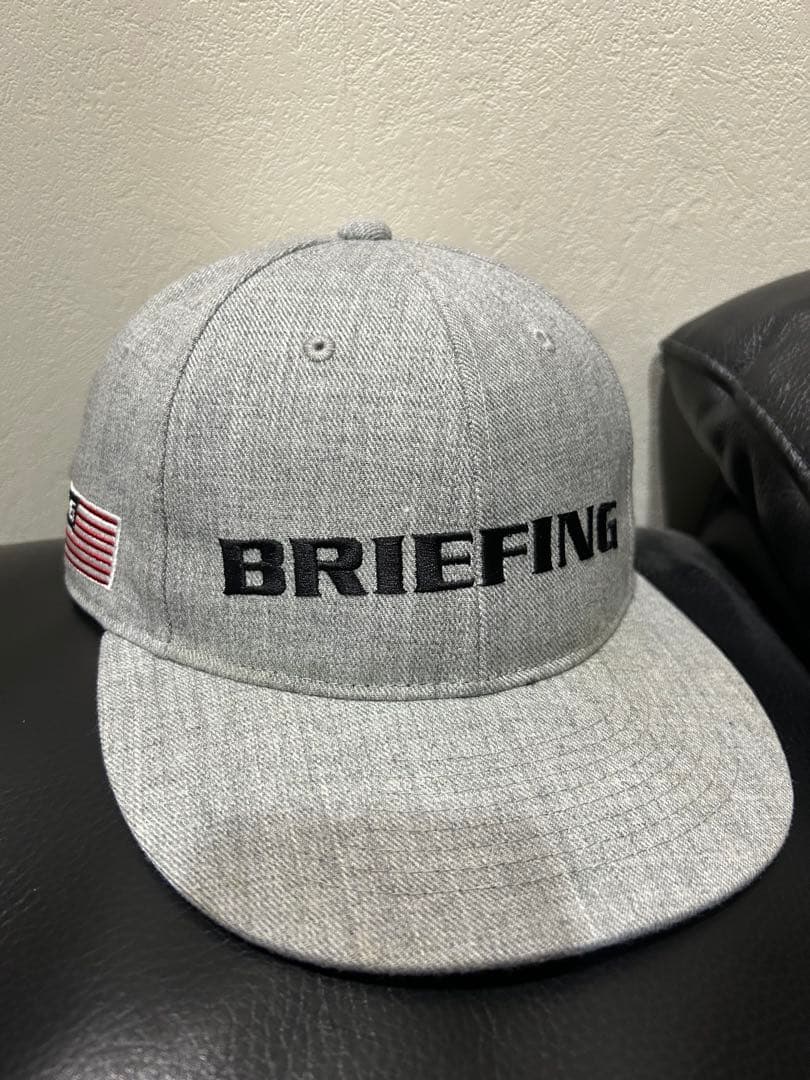 BRIEFING ブリーフィング グレーキャップ　ゴルフキャップ