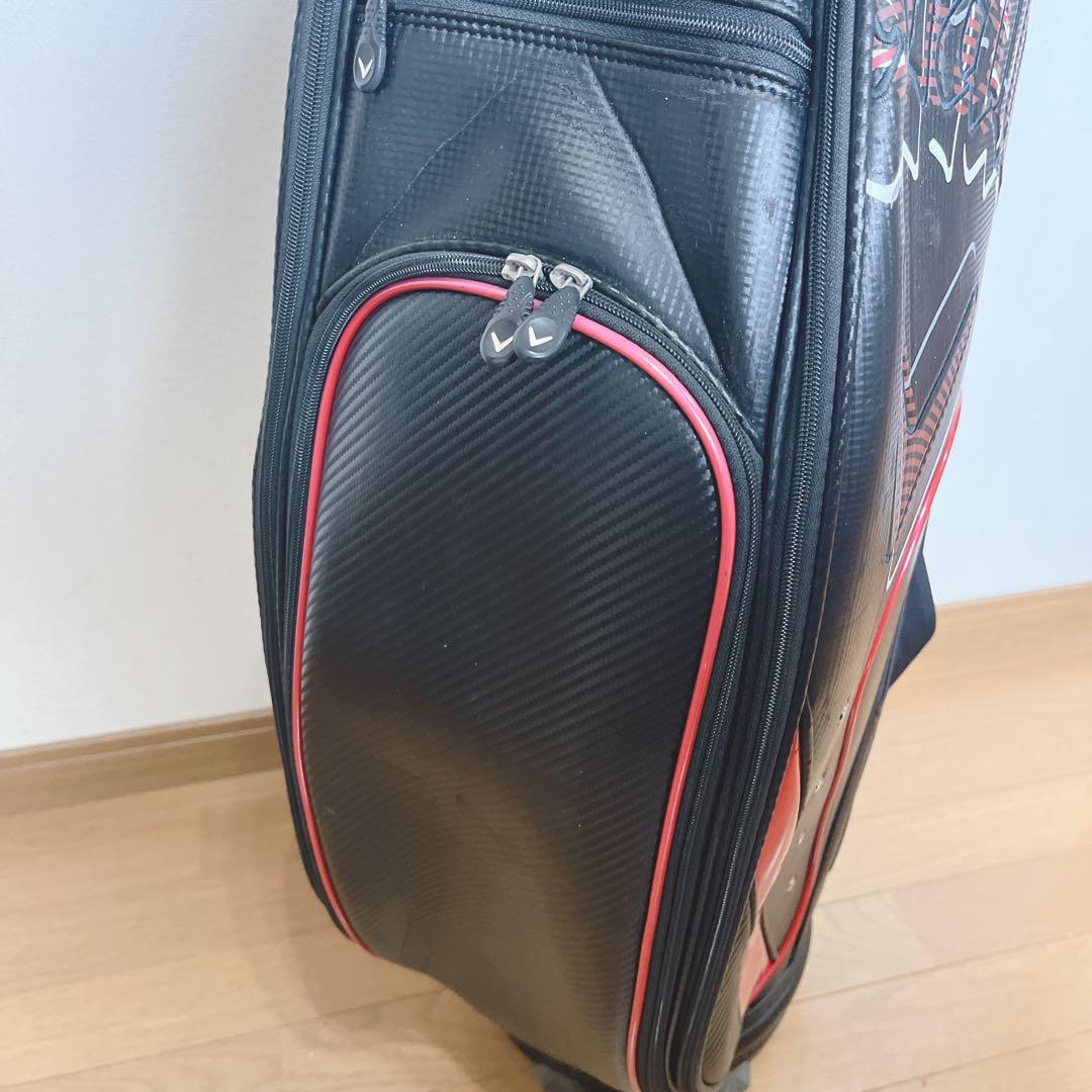 K168 Callaway キャロウェイ キャディバッグ 黒赤