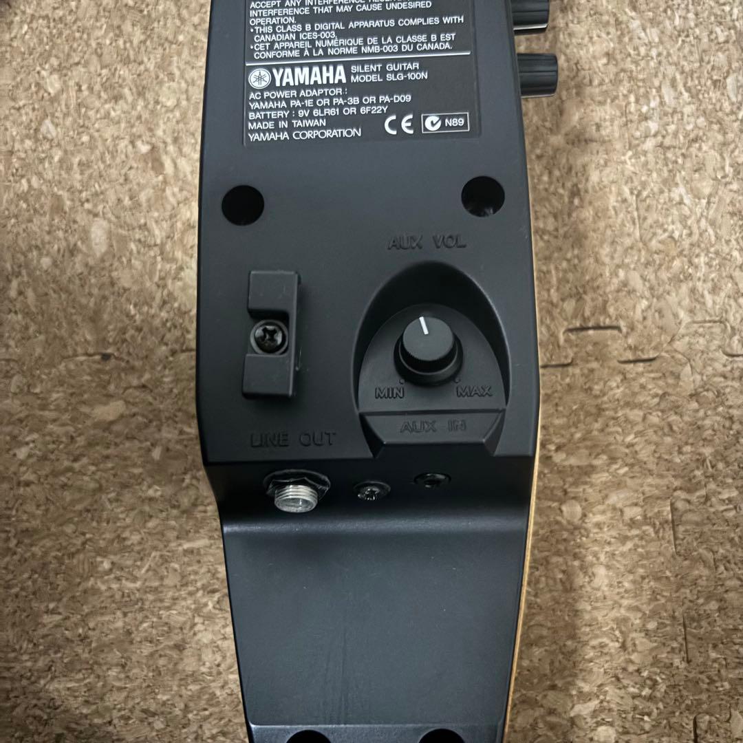 【美品】YAMAHA SLG-100 サイレントギター アコギ〈102〉