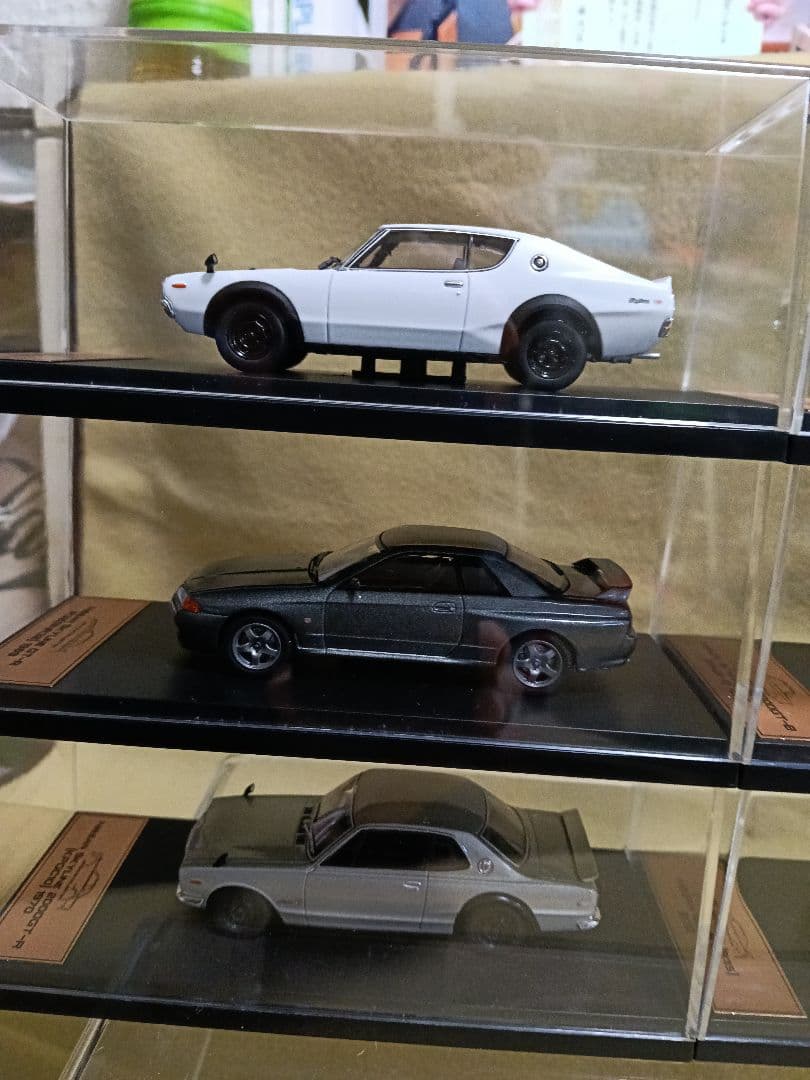 アシェット国産名車プレミアムコレクション　スカイライン6台美品オマケ付