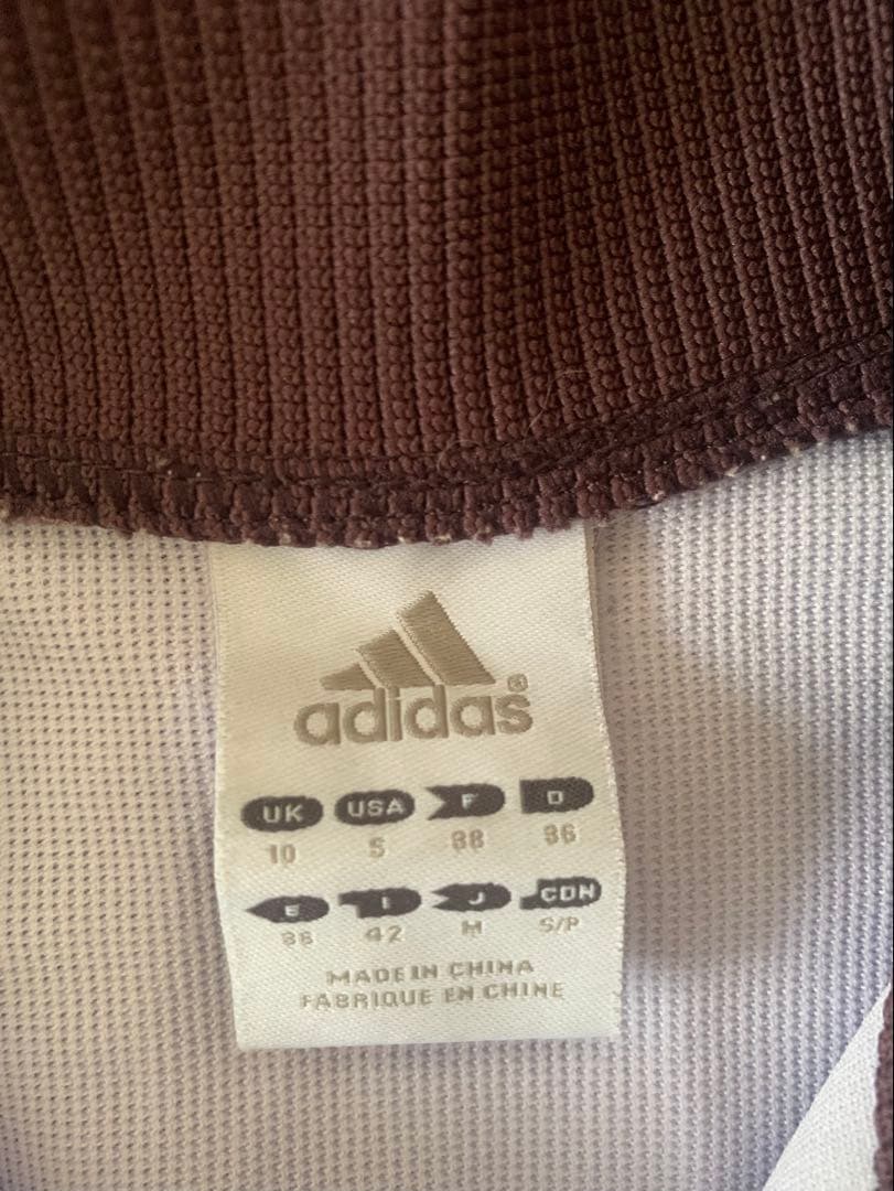 2007年製 adidas vtg ジャージ セットアップ パープル 水色