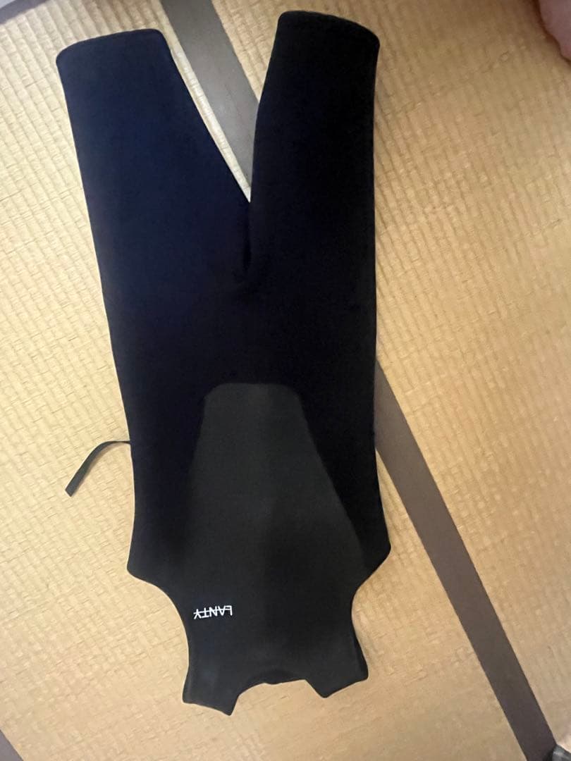 LANTY ブラック ショートジョン ウェットスーツサイズML程度