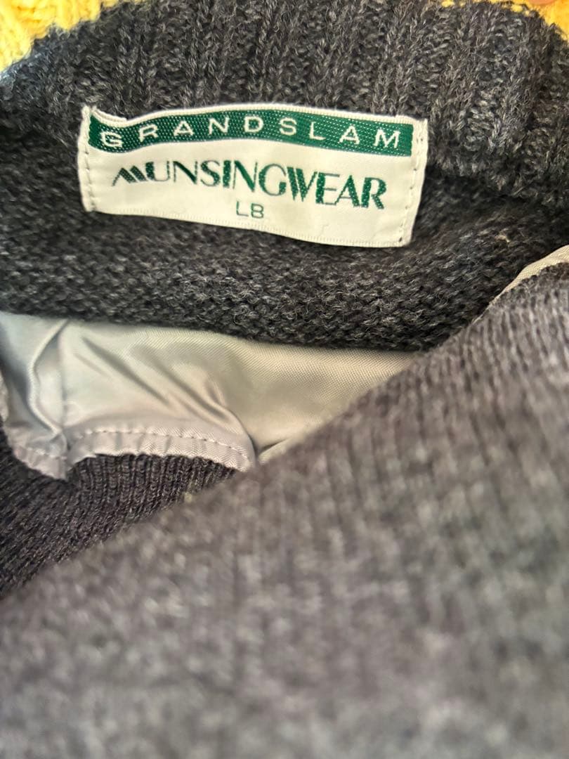 Munsingwear GrandSlam【未使用】セーター LBサイズ